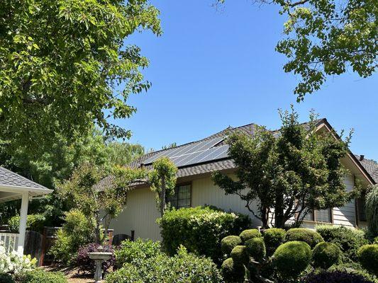 Does your house look like the trees have it out for your gutters too? This type of proximity to potential debris can be a pro...