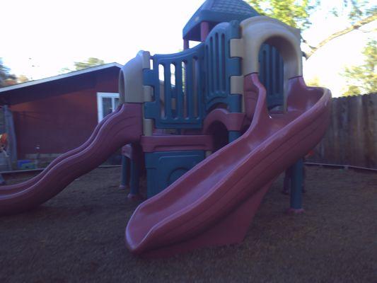 This is the climbing structure for the preschool.