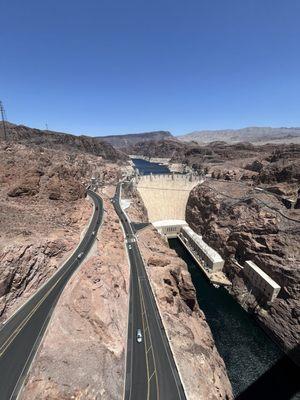 The Hoover dam