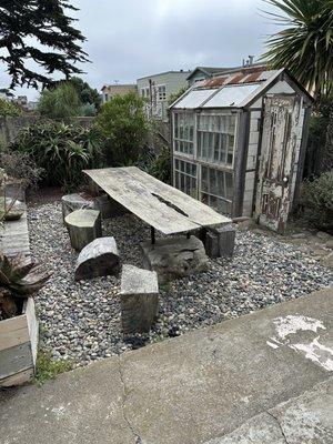 Classic San Francisco backyard