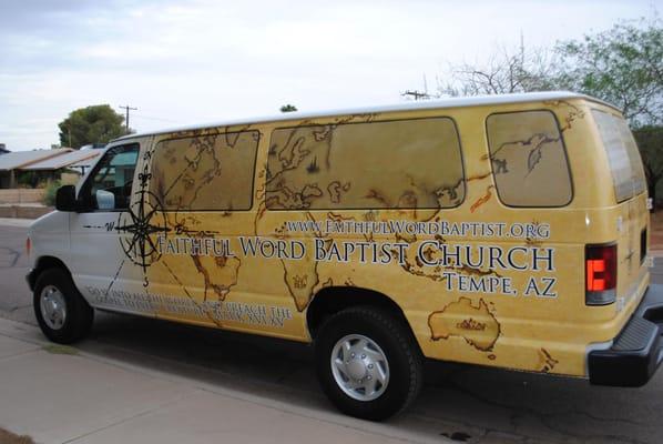 The church van