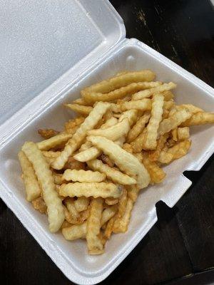 Crinkle fries