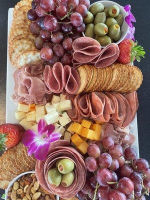 Charcuterie platter,