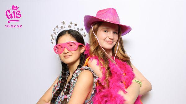 NYC Party Booth - Glam Photo Booth Bat-Mitzvah