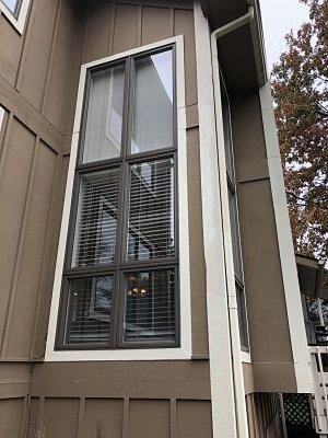 Repair rotted exterior window trim