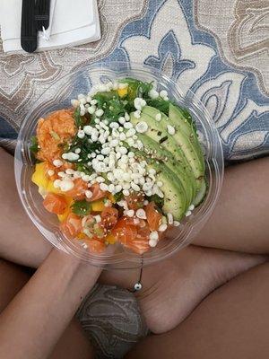 2 scoop poke bowl