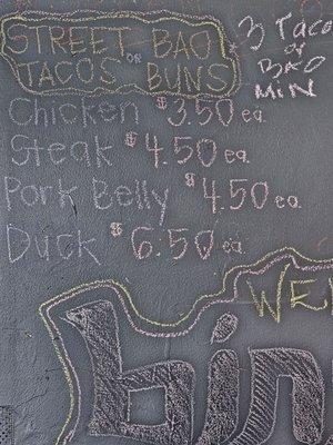 Taco Tuesday includes Duck Tacos for $4.