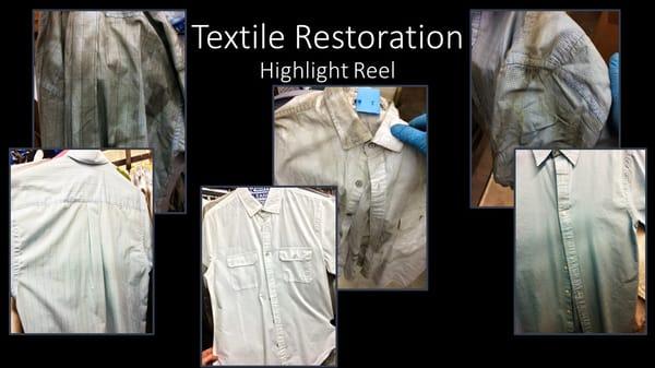 Quality Cleaners is the area's leader in Textile Restoration following water damage, fire damage, or mold.