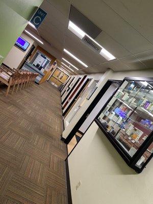 Hallway to main rooms