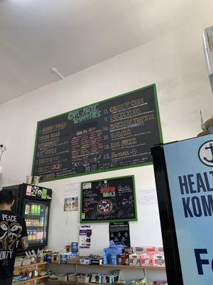 Smoothies and juices! underrated spot