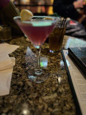 Purple haze martini