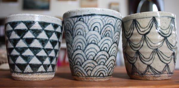 Mugs by local Stephanie Adams