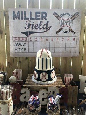 Baseball cake