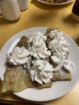 Banana Foster Crepes