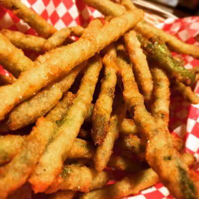 Also enjoyed these yummy asparagus fries!