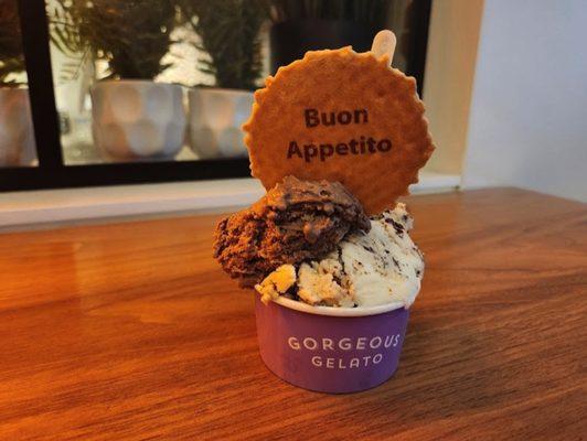 We have become well known for the velvety texture and the intense flavor of our Gelato. Our Gelato contains the finest local ingredients.