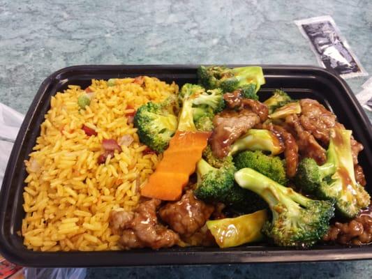 Beef with broccoli