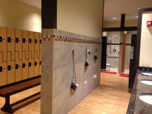 Women's locker room