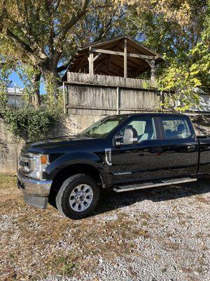 Maintenance Detail for this client to keep his truck looking sharp as always.