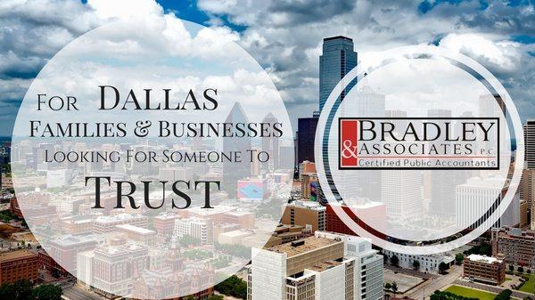 Bradley & Associates, P.C. was established as a full service CPA firm to serve the tax, accounting and consulting needs in the Dallas area.