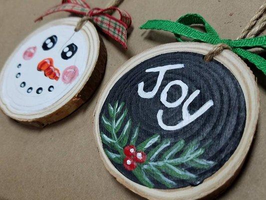 Hand painted ornament