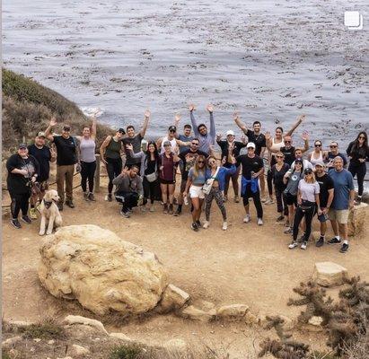 Group hike they organized and I met my wonderful new friend here!!! We've been inseparable since!