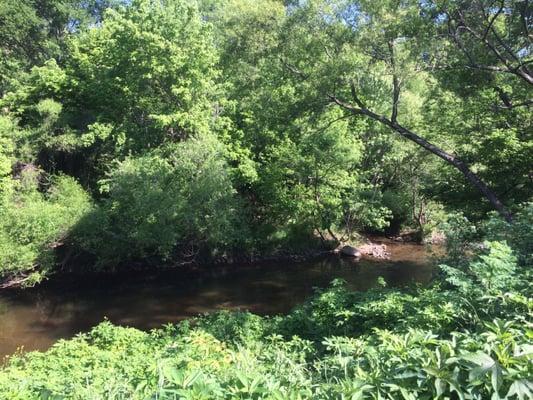 Greenway is right along Sugar Creek.