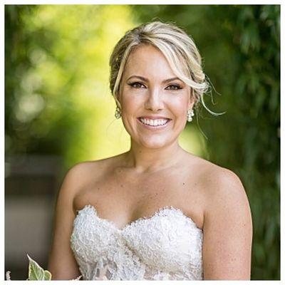 Bride | makeup by Donna | hair by Ashley