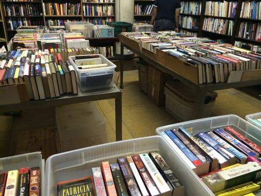 a glimpse into the book room! Lots of books here