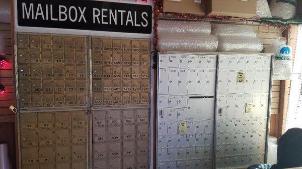 Mailboxes Rentals with a physical address