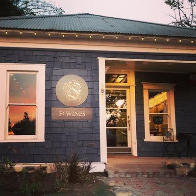 F2 Tasting Room in one of Los Olivos historical buildings!