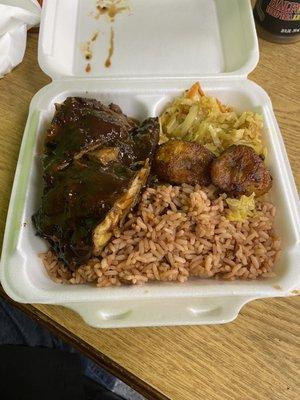 Jerk Chicken Lunch