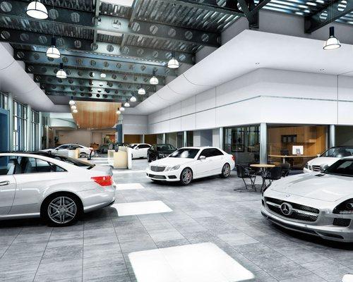 New Car Showroom