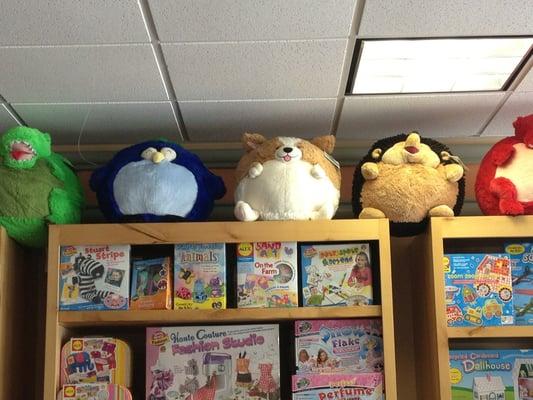 Love these fat, round, stuffed friends!!