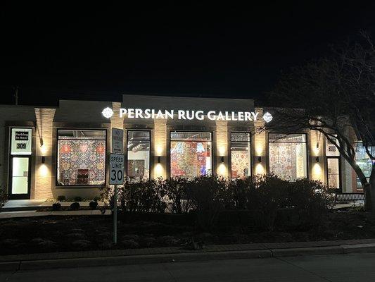 New store front of our gallery