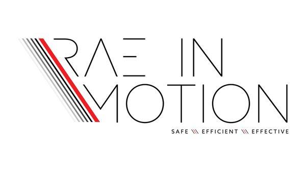 Rae in Motion - Safe, Efficient, and Effective LOGO