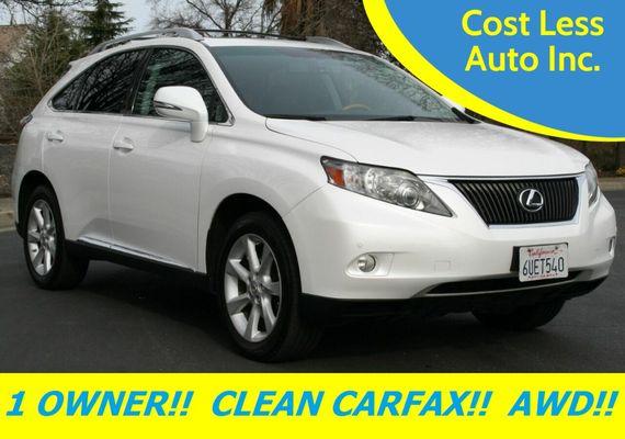 2012 Lexus RX 350 All Wheel Drive