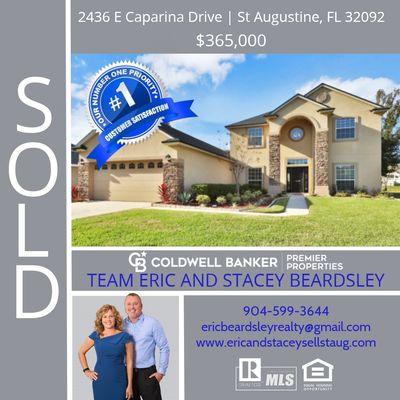 SOLD!! Another satisfied customer!!   Congratulations to our sellers.  We are so very grateful for your business!!