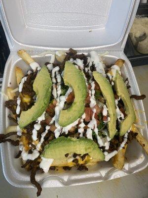 Asada fríes