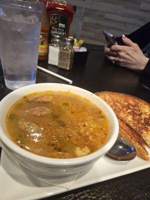 Chicken Gumbo with Rice