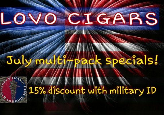 July Specials at LOVO.