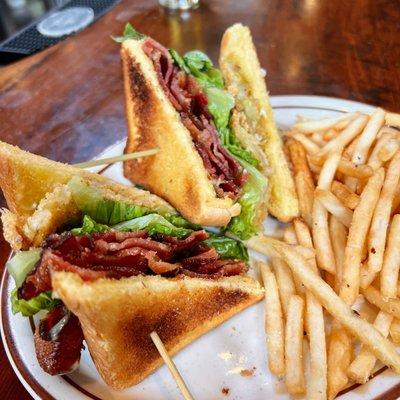 BLT with Fried Green Tomato. Yes!