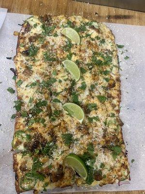 SPECIAL "Jimmy El Rey" street corn style pizza