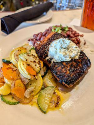 Blackened Mahi Mahi with jalapeno butter