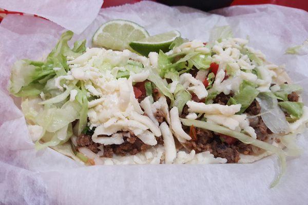 Texas beef tacos