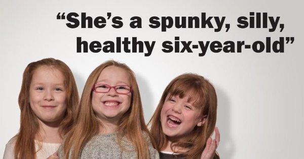 Blood donors saved Callie's life, keeping these giggly triplets together.