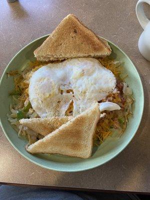 Corned beef hash skillet