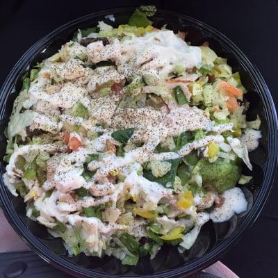 Turkey chopped salad