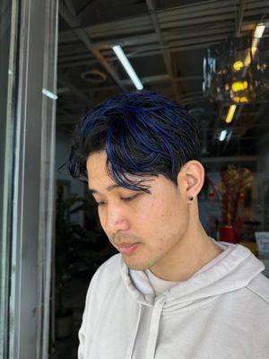 Men's cut & vivid