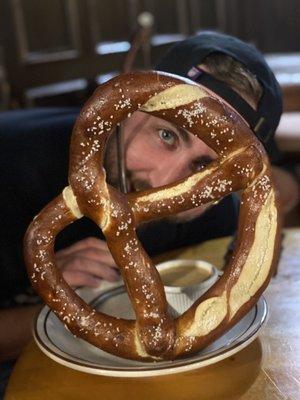 Did I mention the pretzel?